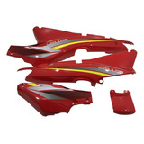 Cachas Kit 4 Piezas Mondial Ld110 S Rojo Ourway