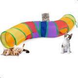Brinquedo Pets Túnel Labirinto Para Gatos Cães Interativo S