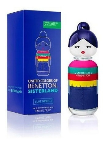 Perfume Mujer Benetton Sisterland Blue Neroli Edt 80ml Promo