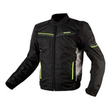 Campera Moto Cordura Hombre Ls2 Shadow Proteccion Talle Xl