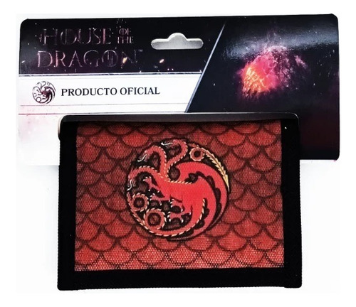 Billetera House Of The Dragon Lic Oficial Game Of Thrones 