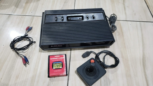 Atari 2600 Completo Funcionando 100% E Com Av. K4