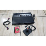 Atari 2600 Completo Funcionando 100% E Com Av. K4