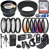 Ultimaxx 67mm Kit De Accesorios Para Canon Eos Rebel T7i, T6