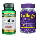 Biotina 10.000 Mcg + Collageno