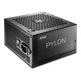 Fuente De Alimentación Bivolt Atx Gamer Xpg Pylon 650w 80 Plus Color Bronce Y Negro