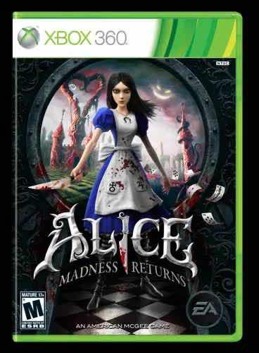 Jogo Xbox 360 Alice Madness Returns Físico Original Lacrado