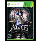 Jogo Xbox 360 Alice Madness Returns Físico Original Lacrado