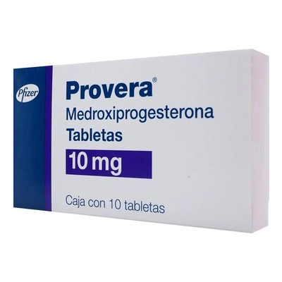 Provera Tableta 10 Mg, 10 Tabletas | Envío gratis