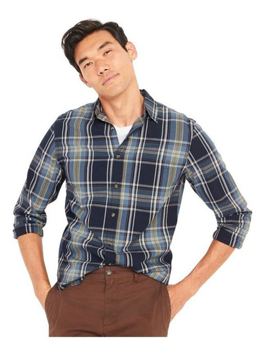 Camisa Hombre Old Navy Slim-fit Everyday Multicolor