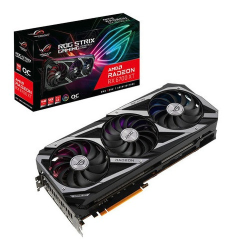 Tarjeta De Video Gamer Rog Strix Rx6700xt Oc 12gb Gddr6 