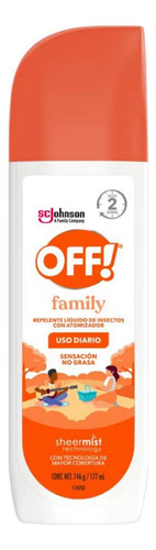 Off Family Repelente Líquido De Insectos 177ml