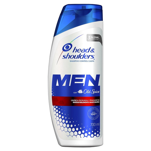 Shampoo Head & Shoulders Old Spice Para Hombres  700ml