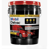 Cubeta Aceite Mobil Delvac 25w50 19 L Aplicacion Diesel