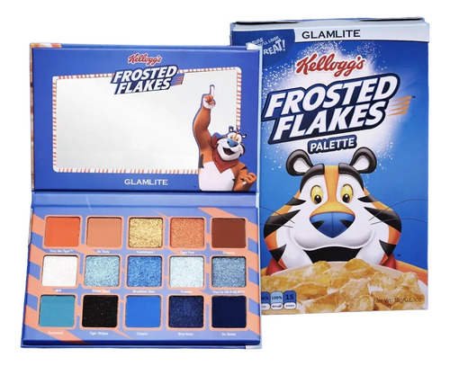 Frosted Flakes, Zucaritas X Glamlite, Paleta De Sombras