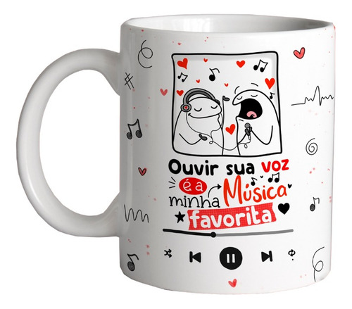 Caneca Flork Namorados - Minha Música Favorita