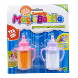 Juguetes Para Muñecas Set Mamaderas Mágicas Con Liquido