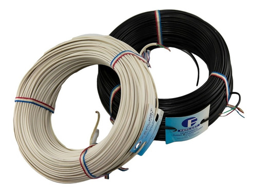 Rollo Cable Plano 100m Alarma Sensor 1 Par 2 Hilos 1° Htec