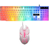 Teclado Y Mouse Para Juegos Rgb Chonchow Para Pc Resberry