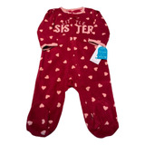 Pijama Enterito Polar - 6m - Carters - Little Sister