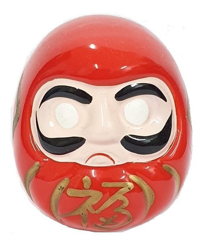 Boneco Daruma 5cm Importado Cerâmica