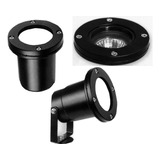 Spot Para Embutir O Aplicar En Techo O Tierra Apto Intemperie Dicroica Led 7w Completo Garantia 2 Años X Defecto Fabricf