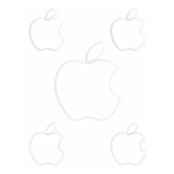 Adesivos Logo Maçã Apple Mac Ios iPhone iPad iPod Mac 5uni