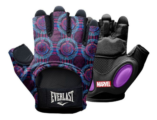 Guantes Everlast  Gym The Black Panther Mujer-morado