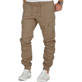 Mycity® Pantalón Jogger Cargo Jeans Para Hombre Casual