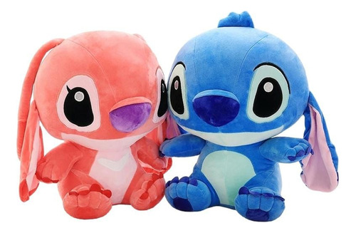 Hermoso Peluche Lilo Stitch   Angel  30 Cm  Importado X C/u