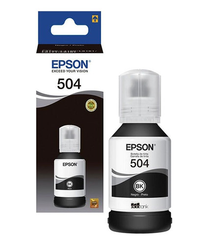 Tinta Epson T504120-al Black Original 504 Negro 127ml