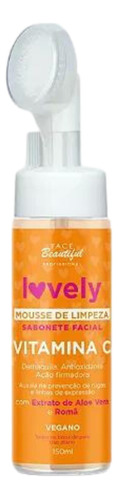 Sabonete Facial Mousse Espuma De Limpeza Lovely Vegano 150ml