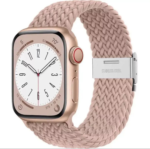 Correa Pulso Trenzada Para Apple Watch 44 45 49mm Ultra 1 2