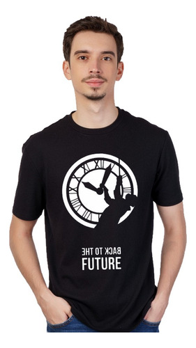 Remera Unisex Moda Volver Al Futuro Reloj Psr232