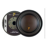 Subwoofer X-12 1400 Rms Bobina Dupla 4+4 Ohms  Zetta Audio