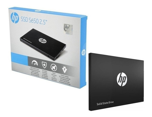 Disco Solido 120gb Hp Ssd S650 2.5 Sata 3 Laptop, Pc