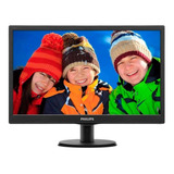 Monitor Philips V 193v5lsb2 Led 18.5   Negro 100v/240v