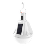 Lampada Solar Emergencia Led Carrega Celular Lanterna  Luz