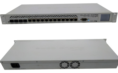 Roteador Mikrotik Cloud Core Ccr1036-12g-4s Branco 100v/240v