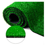 Rolo De Grama Sintética Decorativa Verde 25m X 2,00m (50m²)