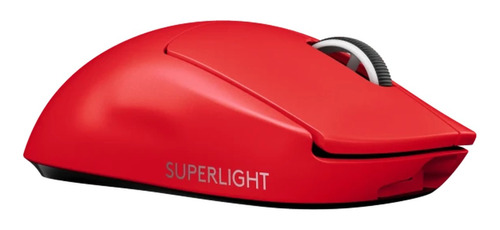 Mouse Gamer Sem Fios Logitech Pro X Superlight Vermelho