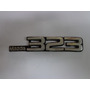 Emblema Mazda 323 Aluminio Artesanal Sobreruedas Market Seat Cordoba