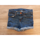 Short De Jean Old Navy Nena Talle 4 Años Elastizado 