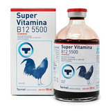 Super Vitamina B12 5500 Para Caballos, Aves De Combate 100ml