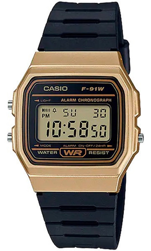 Relógio Casio F-91wm-9adf Alarme Cronômetro