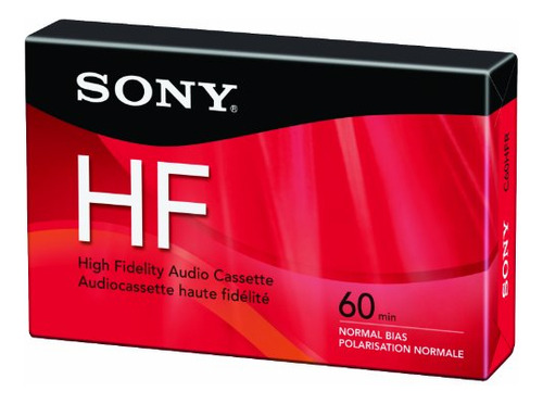 Sony C60hfr Single 60 Minutos Tipo 1 Case De Cassette De Aud