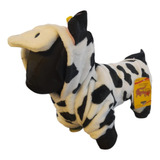 Buzo Enterizo Canguro Plush Perros Talle Medium. 