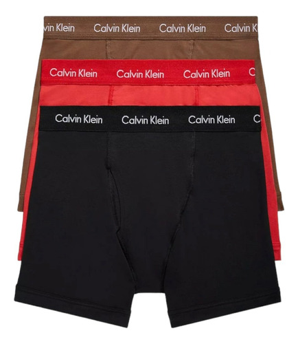 Boxer Calvin Klein Brief Cotton Stretch 3 Pack Nb957