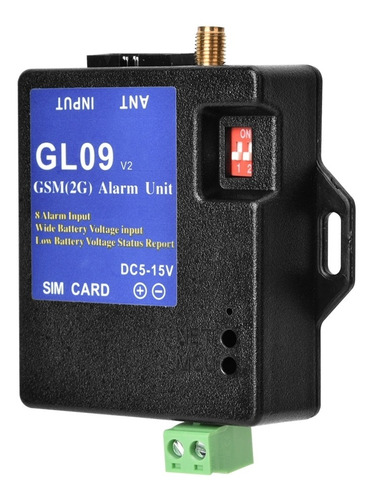 Sistema De Alarma Gsm Alarm Gl09 De 8 Canales Sms Call Alert