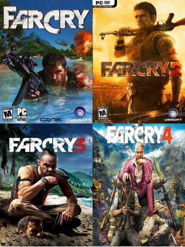 Pack Far Cry 7 Juegos Pc Digital